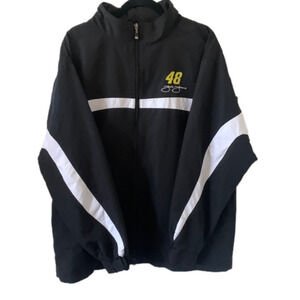 Nascar Chase Authentic #48 Jimmie Johnson size large zip up jacket